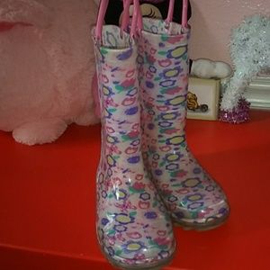 Light up rainboots toddler size 11